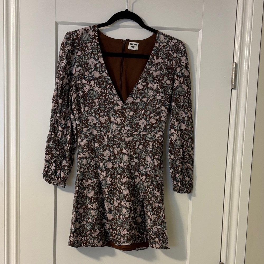 Sunday Best Floral Mini Dress